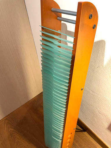Porta dvd legno colonna - cd,