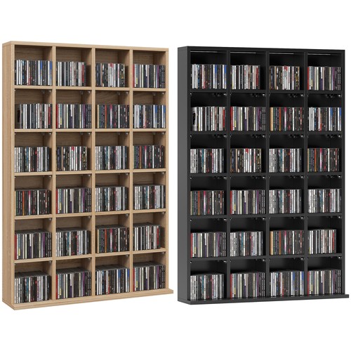 Homcom mobile libreria - mobile, porta