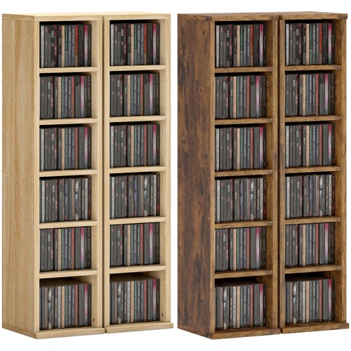 Homcom set scaffali - di,