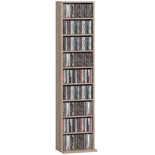 Homcom scaffale porta con - scaffale,